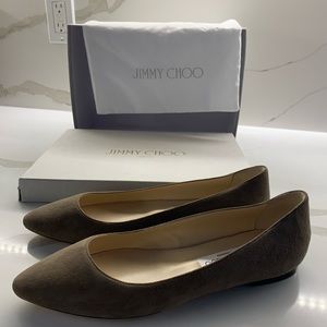 Jimmy Choo shoes flats size 38.5 beige